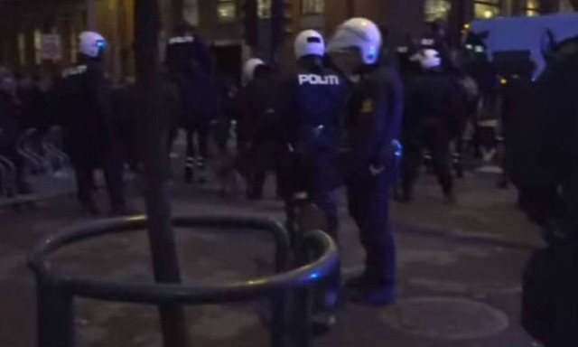 Επεισόδια στη Νορβηγία: Επτά συλλήψεις σε διαδήλωση υπέρ των Κούρδων