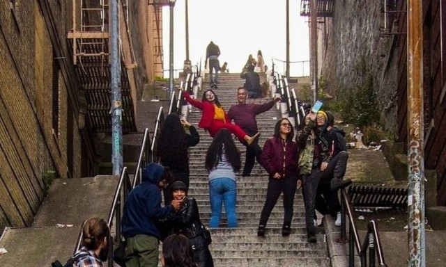 Αξιοθέατο οι σκάλες στο Μπρονξ χάρη στον Τζόκερ