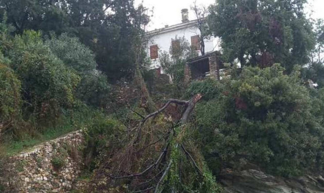 Πνίγηκε το Πήλιο: Το σπάνιο φαινόμενο που προκάλεσε πλημμύρες και καταστροφές (pics - vid)