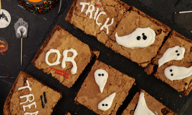 Η συνταγή της ημέρας: Halloween brownies με φυστικοβούτυρο