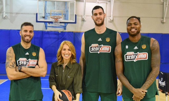 Η Μαρία Ηλιάκη προκαλεί Παππά, Τόμας και Παπαγιάννη να βάλουν καλάθια για καλό σκοπό