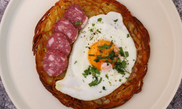 Λαχταριστή συνταγή: Πατάτες hash brown