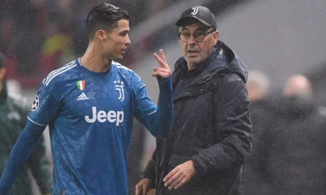 «Φόρτωσε» ο Κριστιάνο Ρονάλντο και ο Σάρι έδωσε εξηγήσεις (photos)