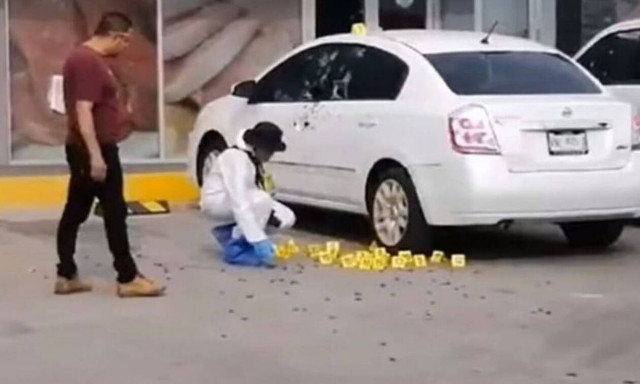 Βίντεο σοκ: «Γάζωσαν» τον αστυνομικό που συνέλαβε τον γιο του «Ελ Τσάπο» με 155 σφαίρες