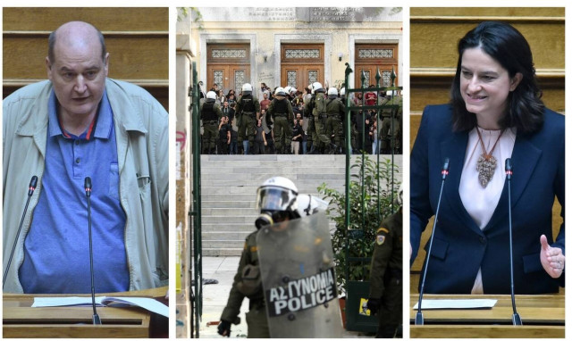 Τα επεισόδια της ΑΣΟΕΕ συνεχίζονται στη… Βουλή: Στα «χαρακώματα» Φίλης – Κεραμέως