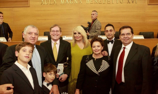 Εμβληματική η «Ελληνική επιστήμη» στα Διεθνή Βραβεία Giuseppe Sciacca 2019 στο Βατικανό 