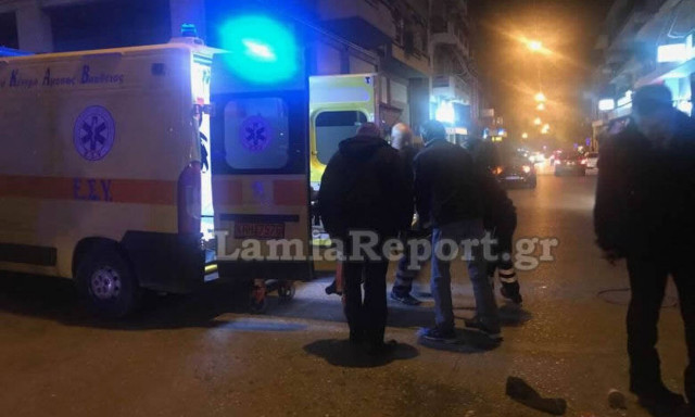 Φθιώτιδα: Τροχαίο με ντελιβερά στο κέντρο της Λαμίας