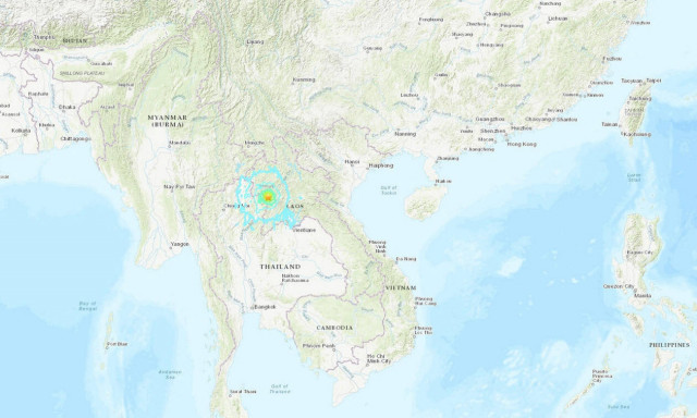 Ισχυρός σεισμός στα σύνορα Λάος - Ταϊλάνδης