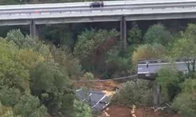 Κακοκαιρία: Κατέρρευσε γέφυρα στην Ιταλία – Απίστευτες εικόνες