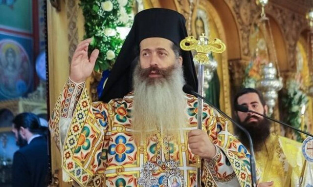 Μητροπολίτης Συμεών: Κοσμοσυρροή στο γραφείο του - «Βαδίστε στη Γη αλλά με το βλέμμα στον ουρανό»