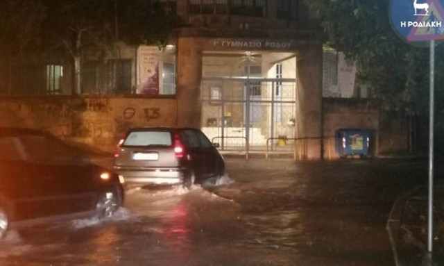 Κακοκαιρία - Ρόδος: Αίτημα να κηρυχτεί το νησί σε κατάσταση έκτακτης ανάγκης