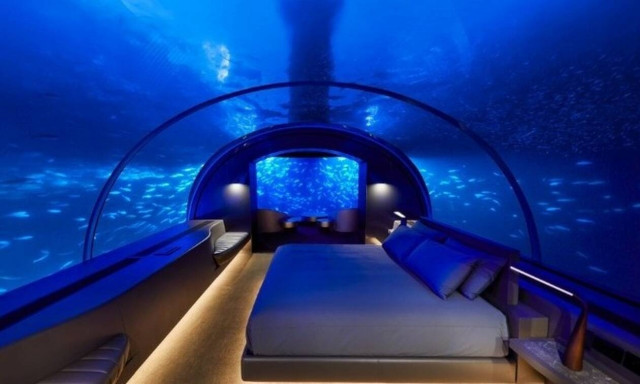 Μια υποθαλάσσια σουίτα στις Μαλδίβες