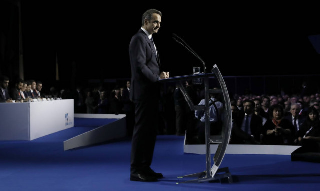 Live: Η ομιλία του Κυριάκου Μητσοτάκη στο 13ο Συνέδριο της ΝΔ