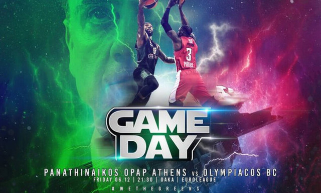 Παναθηναϊκός ΟΠΑΠ – Ολυμπιακός LIVE: Το «ντέρμπι» του ΟΑΚΑ για την Euroleague