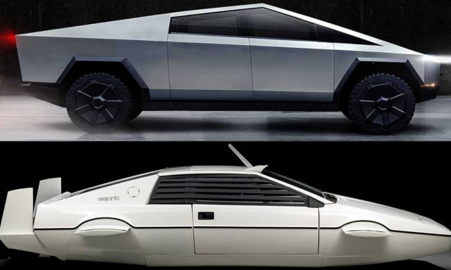 Από ποιο αυτοκίνητο εμπνεύσθηκαν το Tesla Cybertruck;