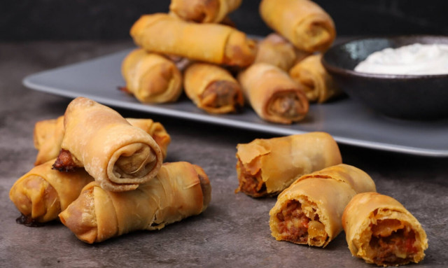 Απολαυστική συνταγή: Μπουρεκάκια με κιμά