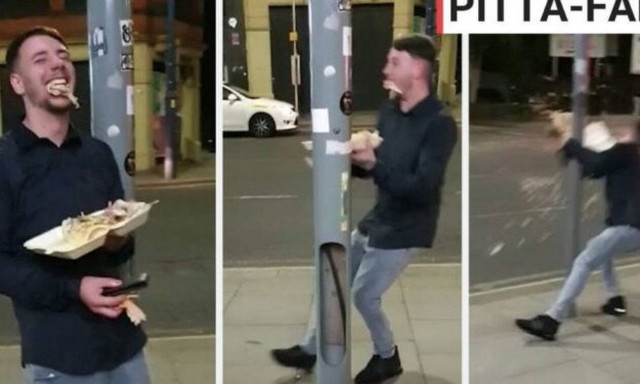 Βίντεο: Μεθυσμένος στουκάρει σε κολώνα και πονάει η ψυχή μας!