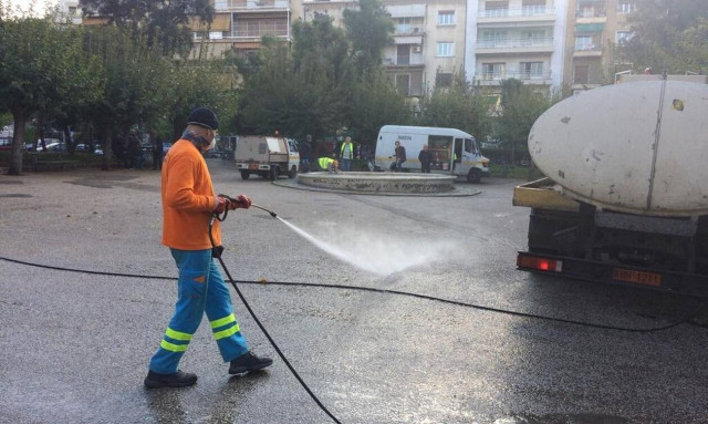 Δήμος Αθηναίων: Δράσεις καθαριότητας και αποκατάστασης στην Κυψέλη (pics)