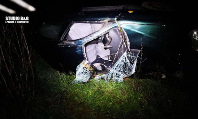 Σοκαριστικό τροχαίο με τραυματίες στη Αργολίδα (pics&vid)