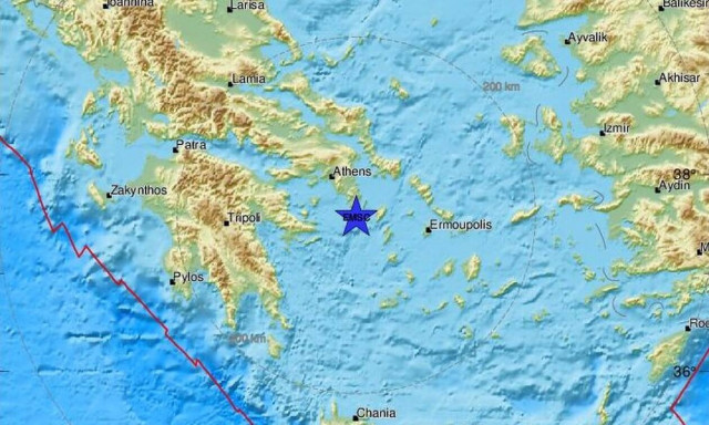 Σεισμός νότια της Αττικής (pics)