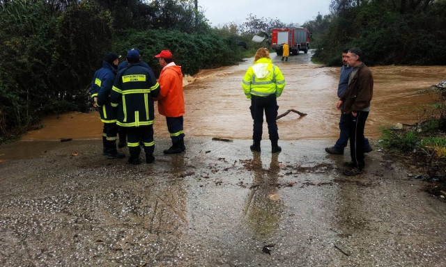 Κακοκαιρία - Ημαθία: Βρέθηκε ο αγνοούμενος οδηγός αυτοκινήτου που παρασύρθηκε από ορμητικά νερά
