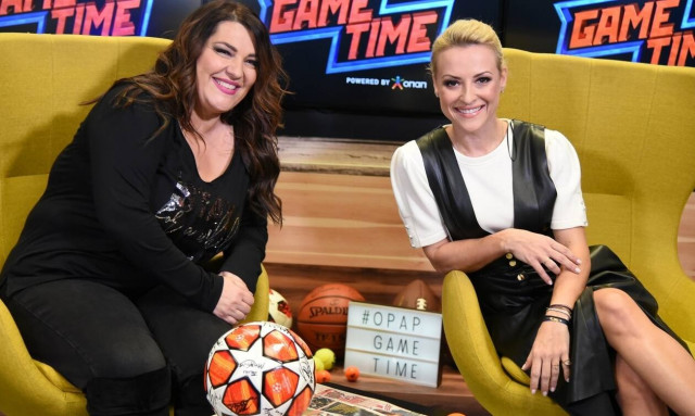 Η Κατερίνα Ζαρίφη παίζει μεγάλη μπάλα στο Game Time του ΟΠΑΠ