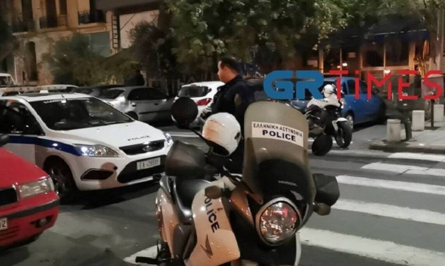 Πυροβολισμοί στο κέντρο της Θεσσαλονίκης