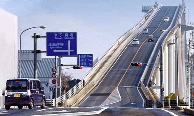 Δείτε πώς οδηγούν πάνω στην πιο τρελή γέφυρα του πλανήτη! (video)