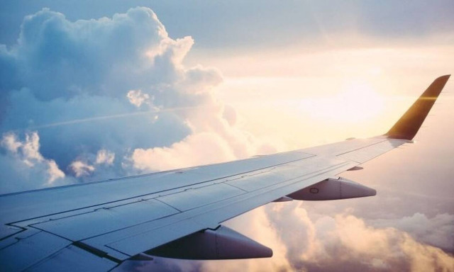 Τρόμος στον αέρα: Πήρε φωτιά ο κινητήρας! (video)