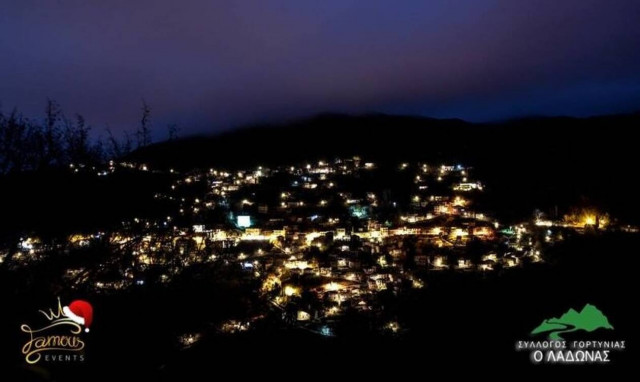 Χριστουγεννιάτικο Χωριό στα Τρόπαια Αρκαδίας!