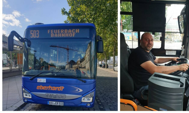 Γερμανία: Έλληνας οδηγός αστικού λεωφορείου έσωσε δύο ετών κοριτσάκι από πνιγμό (vid)