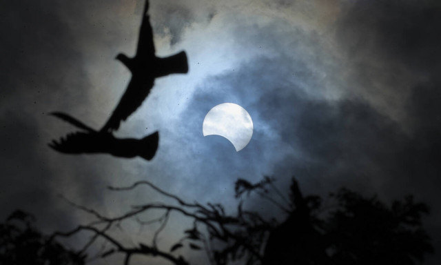 Έκλειψη ηλίου: Εντυπωσιακές φωτογραφίες από τον «δακτύλιο της φωτιάς» (pics)