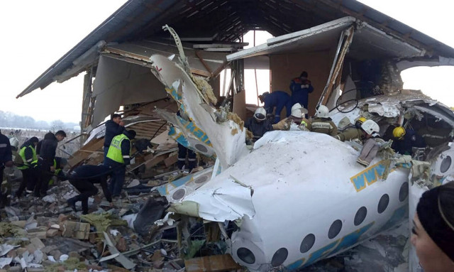 Kazakhstan plane crash: Bek Air plane comes down near Almaty airport