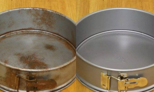 Έτσι θα βγάλετε τη σκουριά χωρίς κόπο από τα παλιά σας σκεύη (photos)