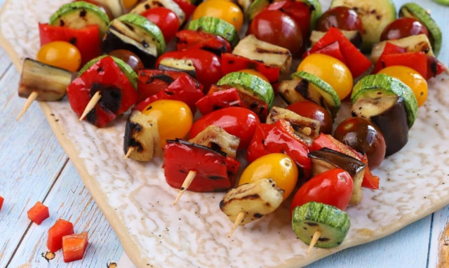 Η συνταγή της ημέρας: Σουβλάκια λαχανικών