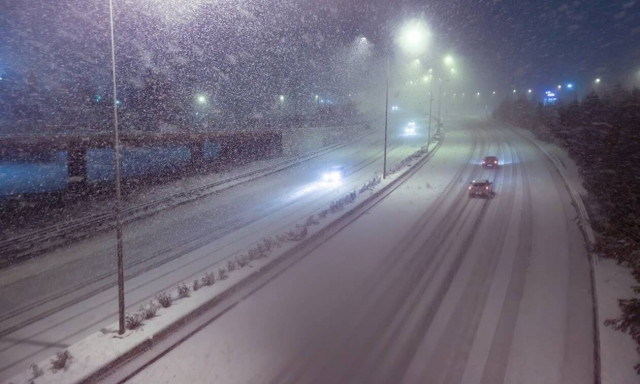 Κακοκαιρία: Απαγόρευση κυκλοφορίας φορτηγών στην Ε.Ο. Αθηνών – Λαμίας