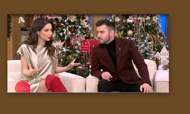 Γερονικολού-Τσιμιτσέλης: Η πρώτη κοινή τηλεοπτική συνέντευξη – Την κοιτά και.. λιώνει!