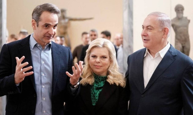 Μητσοτάκης και Νετανιάχου ξεναγήθηκαν στο Εθνικό Αρχαιολογικό Μουσείο (pics)