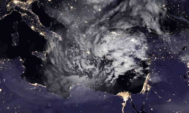 «Ηφαιστίων»: Η εξέλιξη της σφοδρής κακοκαιρίας τις επόμενες ώρες (pics)