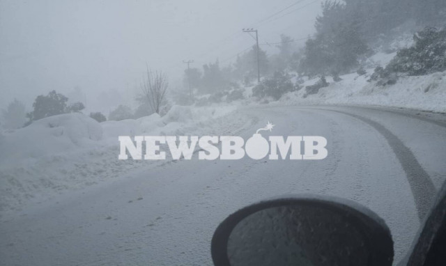 Κακοκαιρία «Ηφαιστίων»: Αυτοί οι δρόμοι είναι κλειστοί - Πού χρειάζονται αντιολισθητικές αλυσίδες