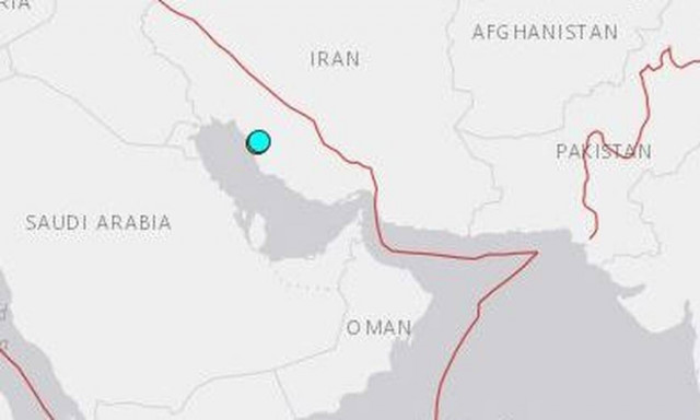 Ιράν: Σεισμός 5,4 βαθμών σημειώθηκε σε περιοχή κοντά στον πυρηνικό σταθμό Μπουσέρ