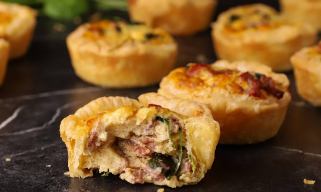 Η συνταγή της ημέρας: Ατομικά quiche lorraine