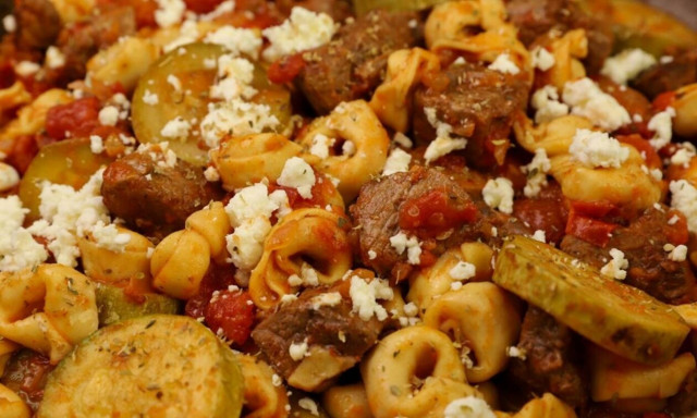 Η συνταγή της ημέρας: Τορτελίνια με μοσχάρι και κολοκύθια