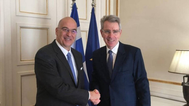 Συνάντηση Δένδια - Πάιατ: Στο «τραπέζι» η τουρκική προκλητικότητα και η συμφωνία Άγκυρας - Τρίπολης 