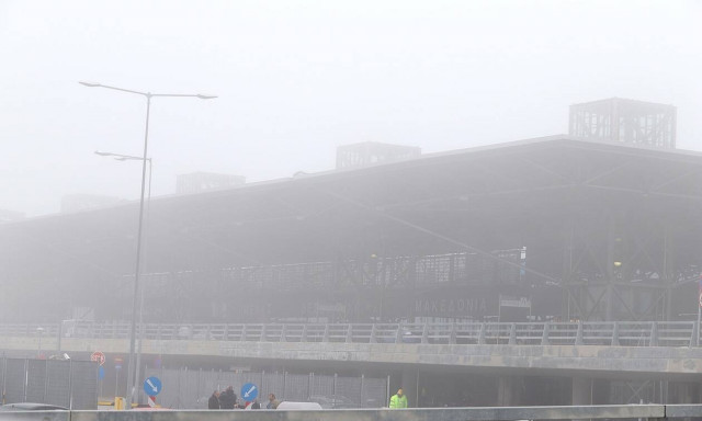 Συναγερμός στο αεροδρόμιο «Μακεδονία»: Η χαμηλή ορατότητα έφερε προβλήματα