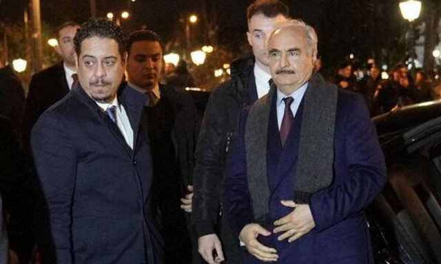 «Έξω» φρενών τα τουρκικά ΜΜΕ από την επίσκεψη Χαφτάρ στην Αθήνα (pics)