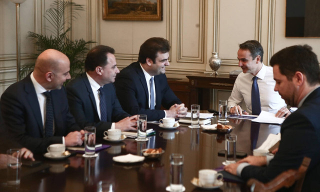 Την ηγεσία του υπουργείου Ψηφιακής Διακυβέρνησης είδε ο Μητσοτάκης