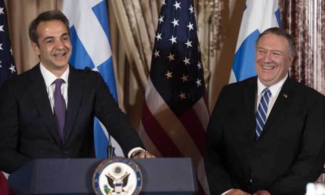 Επιστολή Πομπέο σε Μητσοτάκη: Οι ΗΠΑ στηρίζουν την ασφάλεια της Ελλάδας