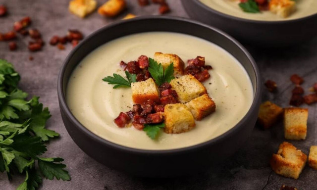 H συνταγή της ημέρας: Σούπα με κουνουπίδι και τσορίθο