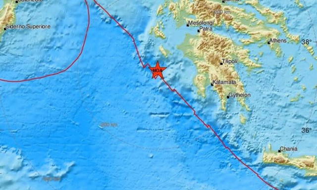 Σεισμός νοτιοδυτικά της Ζακύνθου (pics)